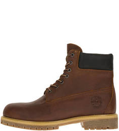 Высокие ботинки из натуральной кожи Timberland
