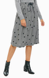 Юбка из вискозы в клетку Marc O’Polo Denim