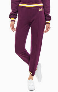 Хлопковые джоггеры фиолетовго цвета Juicy by Juicy Couture