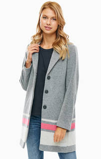 Серое шерстяное пальто Marc O’Polo Denim