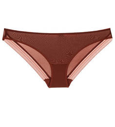 Бордовые трусы-слипы DIM