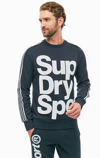 Хлопковый свитшот с принтом Superdry