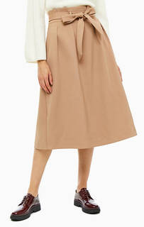 Расклешенная юбка с поясом Armani Exchange