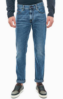 Прямые синие джинсы Mercer с дополнительной сумкой из хлопка Tommy Hilfiger