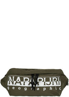 Текстильная поясная сумка с одним отделом на молнии Napapijri