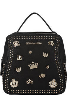 Маленький рюкзак с металлическим декором Tosca Blu