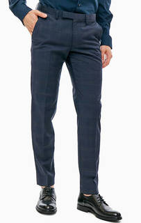 Зауженные брюки в клетку Cinque