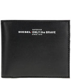 Кожаное портмоне с принтом Diesel
