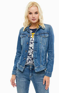 Джинсовая куртка с потертостями G Star Raw