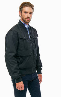 Хлопковая куртка-бомбер с карманами G Star Raw