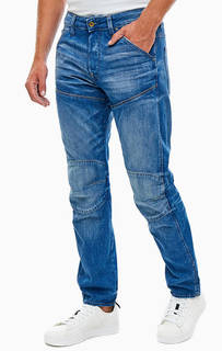 Зауженные джинсы с заломами 5620 G Star Raw
