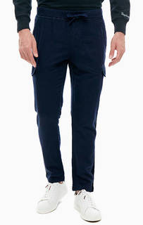 Синие брюки с карманами Replay