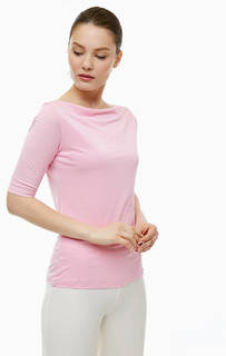 Однотонная розовая футболка Cinque