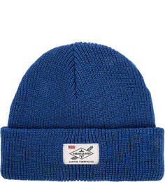 Синяя шапка бини Fresh Leaves Levis