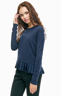 Синий джемпер с длинными рукавами Liu Jo