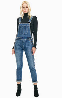 Синий джинсовый комбинезон с брюками Liu Jo