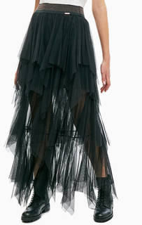 Длинная юбка черного цвета Liu Jo