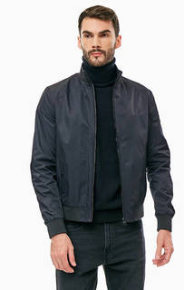 Черная куртка-бомбер Calvin Klein