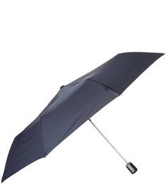 Складной зонт с куполом темно-синего цвета Doppler