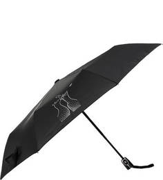 Складной зонт с черным куполом Doppler