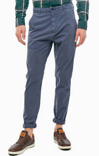 Брюки из хлопка синего цвета Dockers