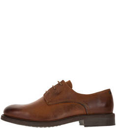 Кожаные туфли коричневого цвета Jack & Jones