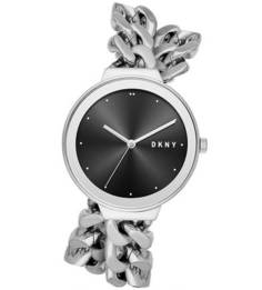 Часы с циферблатом круглой формы Dkny