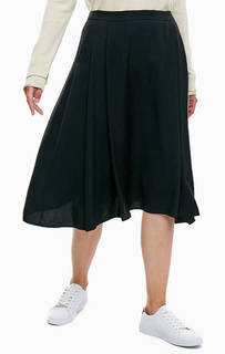 Расклешенная юбка черного цвета Marc Opolo