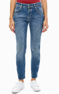 Джинсы с необработанным краем Theda Boyfriend Marc Opolo