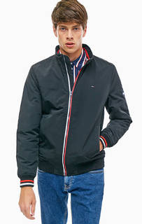 Черная куртка бомбер Tommy Jeans