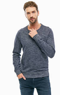 Синий свитшот из хлопка S.Oliver