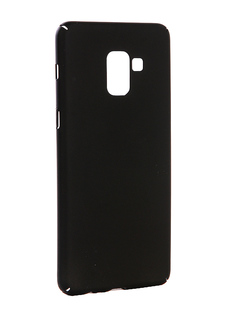 Аксессуар Чехол-накладка для Samsung Galaxy A8 Plus 2018 Gecko Hard Plastic Black PL-K-SAMA8+-BL