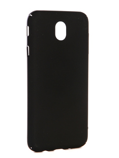Аксессуар Чехол-накладка для Samsung Galaxy J730 Gecko Hard Plastic Black PL-K-SAMJ730-BL