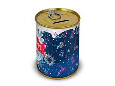 Копилка для денег Canned Money Удачи в новом году! 410183