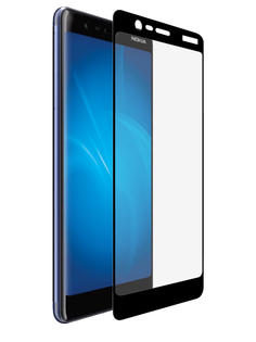 Аксессуар Защитное стекло для Nokia 5.1 2018 Onext Black Frame 41814