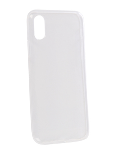 Аксессуар Чехол Onext Silicone для APPLE iPhone XS 5.8 Transparent 70699