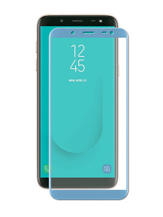 Аксессуар Защитное стекло для Samsung Galaxy J6 2018 Onext Full Glue Blue 41694