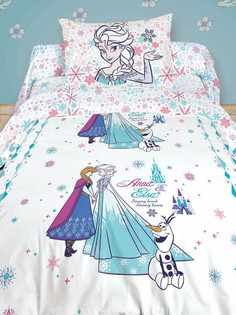 Постельное белье Disney Anna&Elsa Комплект 1.5 спальный 716923