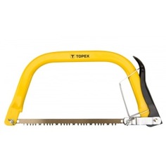 Пила лучковая 3 мм два полотна topex 10a903
