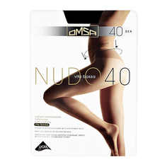Колготки женские OMSA NUDO VITA BASSA 40 den Nero р-р 2