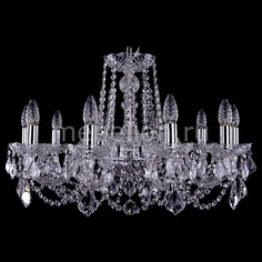 Подвесная люстра 1402/10/240/Ni/Leafs Bohemia Ivele Crystal