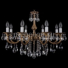 Подвесная люстра 1702/8/250/B/FP Bohemia Ivele Crystal
