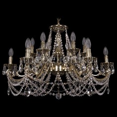 Подвесная люстра 1703/12/320/C/GB Bohemia Ivele Crystal