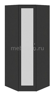 Шкаф платяной угловой Токио СМ-131.09.002 венге цаво/венге цаво Мебель Трия