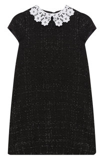 Мини-платье с кружевным воротником Tartine Et Chocolat