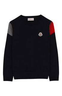 Шерстяной пуловер Moncler Enfant