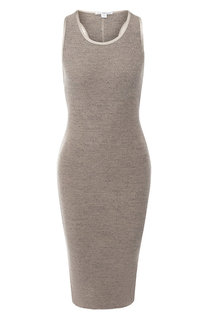 Хлопковое платье без рукавов James Perse