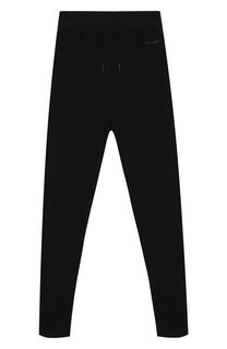 Хлопковые брюки с поясом на кулиске DKNY