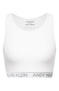 Бралетт с логотипом бренда Calvin Klein Underwear