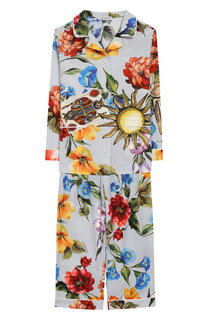 Хлопковая пижама Dolce & Gabbana